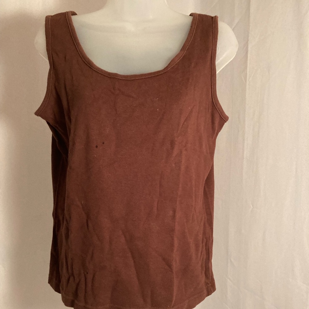 Sleeveless blouse large